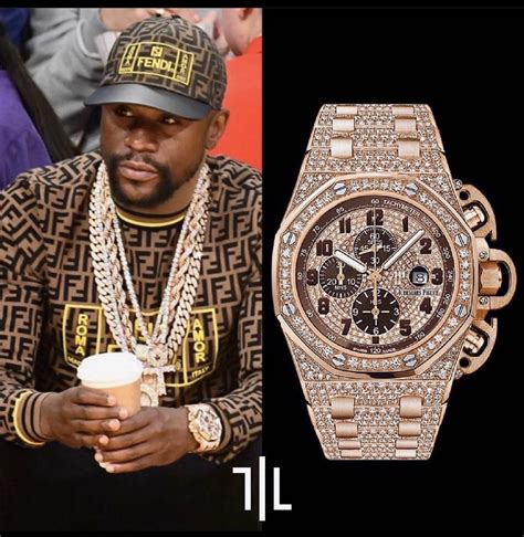 floyd mayweather watches|floyd mayweather bling watch.